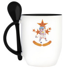 Кружка с ложкой