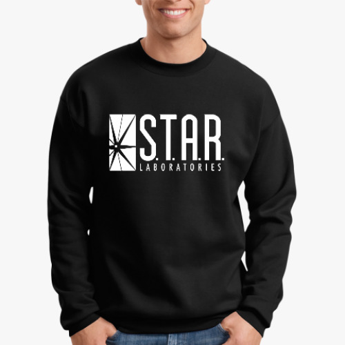 Свитшот с принтом S.T.A.R. Labs