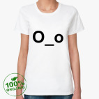 Женская футболка органик