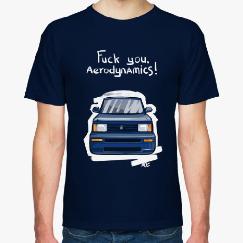 Футболка с принтом JDM toyota bb