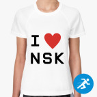 Женская спортивная футболка