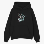 Толстовка худи оверсайз