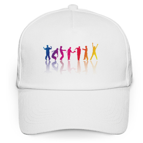 Кепка бейсболка с принтом  Танец