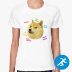 Женская спортивная футболка