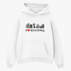 Толстовка худи оверсайз