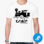 Мужская спортивная футболка