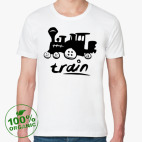 Мужская футболка органик