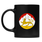 Кружка цветная UV-DTF