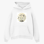 Толстовка худи оверсайз