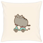 кот на скутере