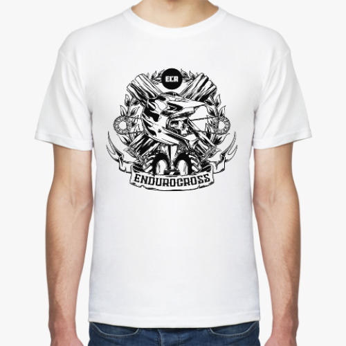Футболка с принтом Endurocross