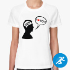 Женская спортивная футболка