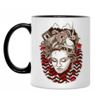 Кружка двухцветная