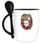 Кружка с ложкой