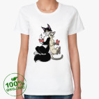 Женская футболка органик