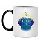 Кружка двухцветная