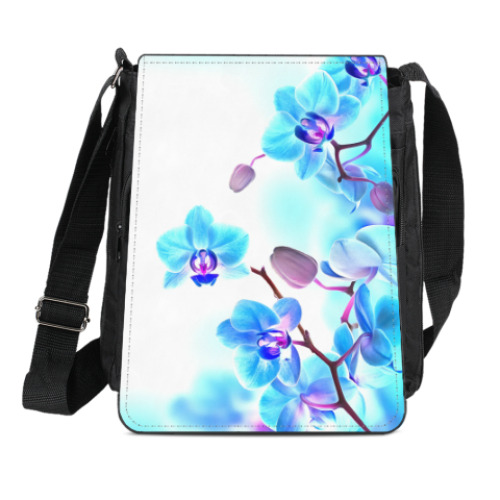 Сумка-планшет с принтом Орхидея