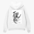 Толстовка худи оверсайз