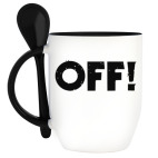 Кружка с ложкой