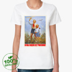 Женская футболка органик