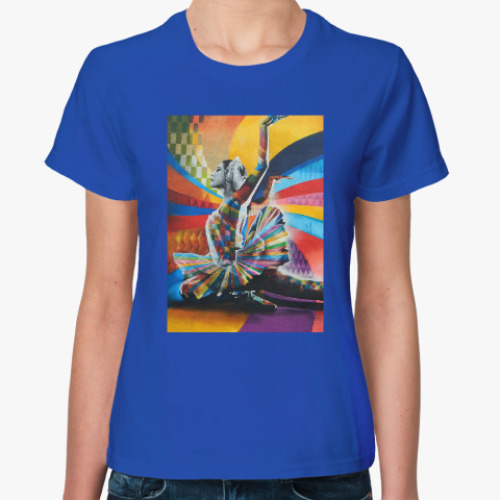 Женская футболка с принтом Майя Плисецкая