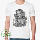 Мужская футболка органик