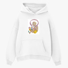 Толстовка худи оверсайз