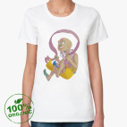 Женская футболка органик