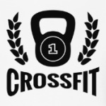 Кроссфит логотип с гирей