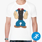 Мужская спортивная футболка