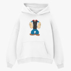 Толстовка худи оверсайз