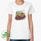 Женская футболка органик