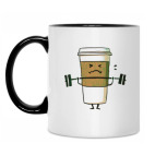 Кружка двухцветная