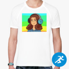 Мужская спортивная футболка