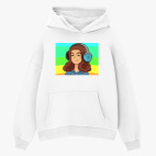 Толстовка худи оверсайз