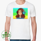 Мужская футболка органик