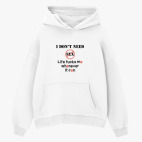 Толстовка худи оверсайз