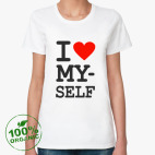 Женская футболка органик