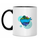 Кружка двухцветная