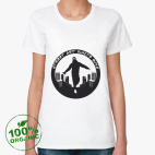 Женская футболка органик