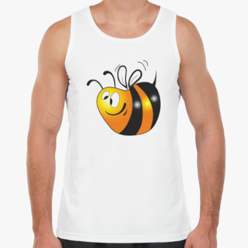 Майка с принтом Толстая пчелка