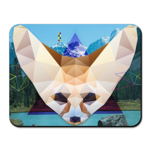 Коврик для мыши с принтом Фенек