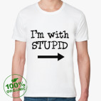 Мужская футболка органик