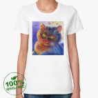 Женская футболка органик