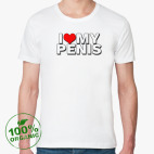 Мужская футболка органик