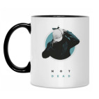 Кружка двухцветная