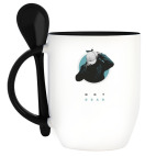 Кружка с ложкой