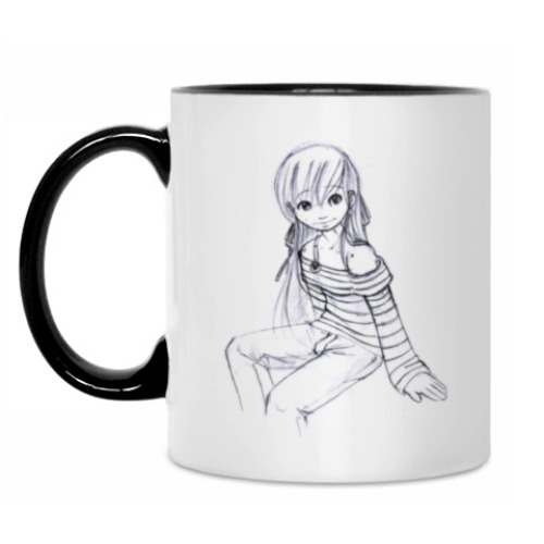 Кружка с принтом Может, поговорим?