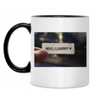 Кружка двухцветная