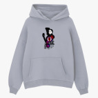 Толстовка худи оверсайз